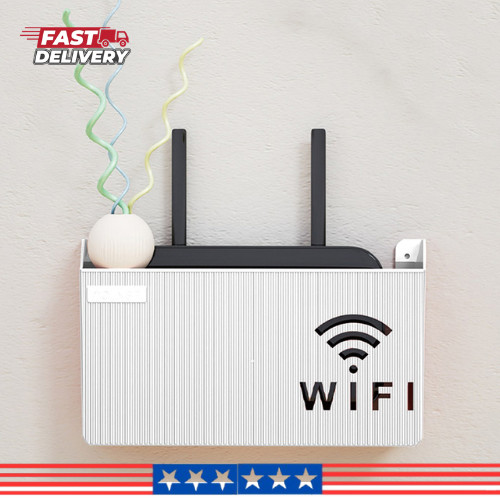 Wall mount router - mount, storage