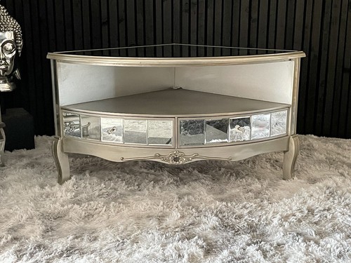 Mirrored corner stand - , tv
