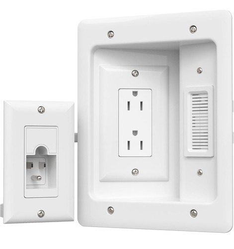 Cord hider for wall mounted - hider,
