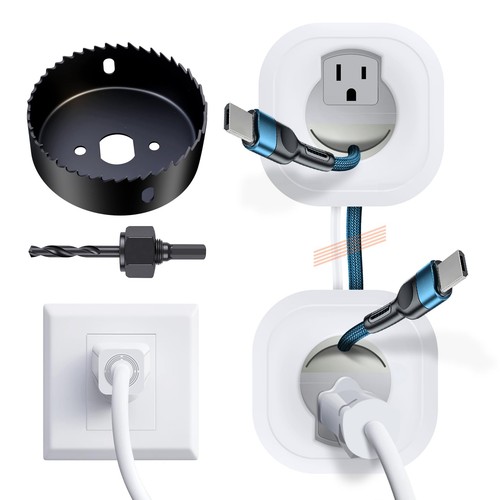 Wall cable management - in-wall,