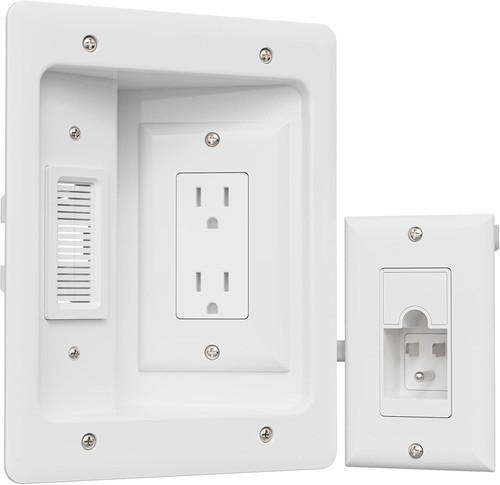 Cord hider for wall mounted - cord,