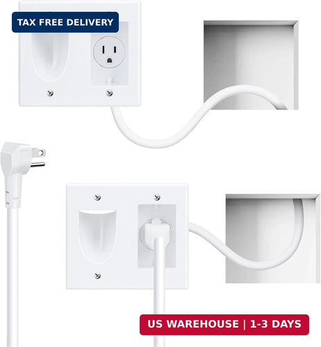 Wall cable management kit - in,