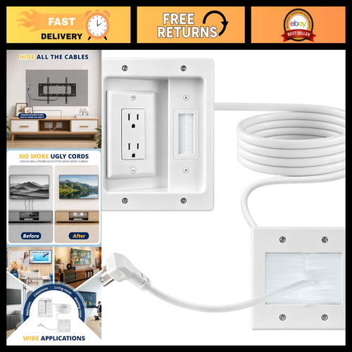 Wall cable management kit - wall,