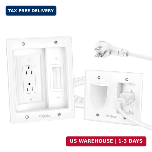 Wall cable management kit - in,