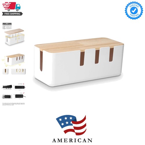 Cable management box - management, by