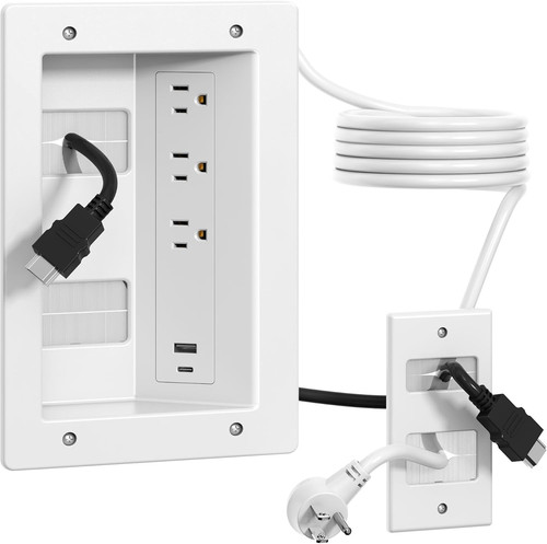 Wall cable management - wall,
