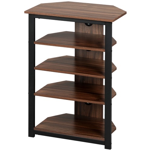 Homcom tier media stand - homcom, with